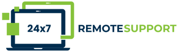 24x7Remotesupport logo