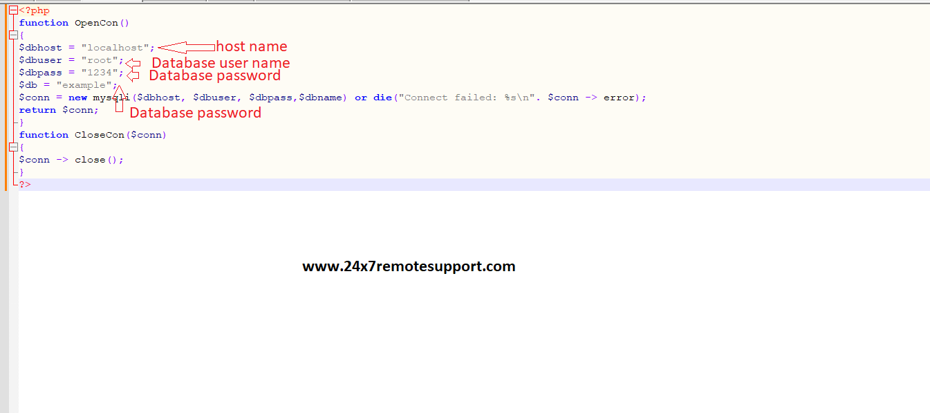 How To Connect Database In PHP With Example
